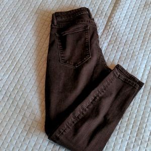 Black Gap True Skinny Jeans